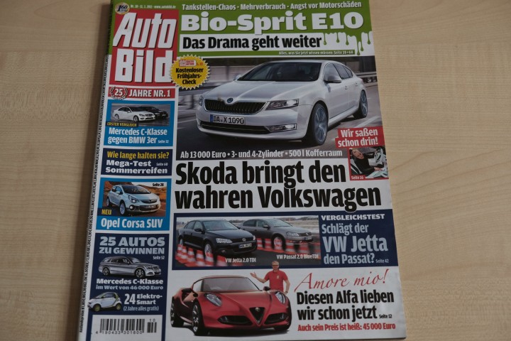 Deckblatt Auto Bild (10/2011)